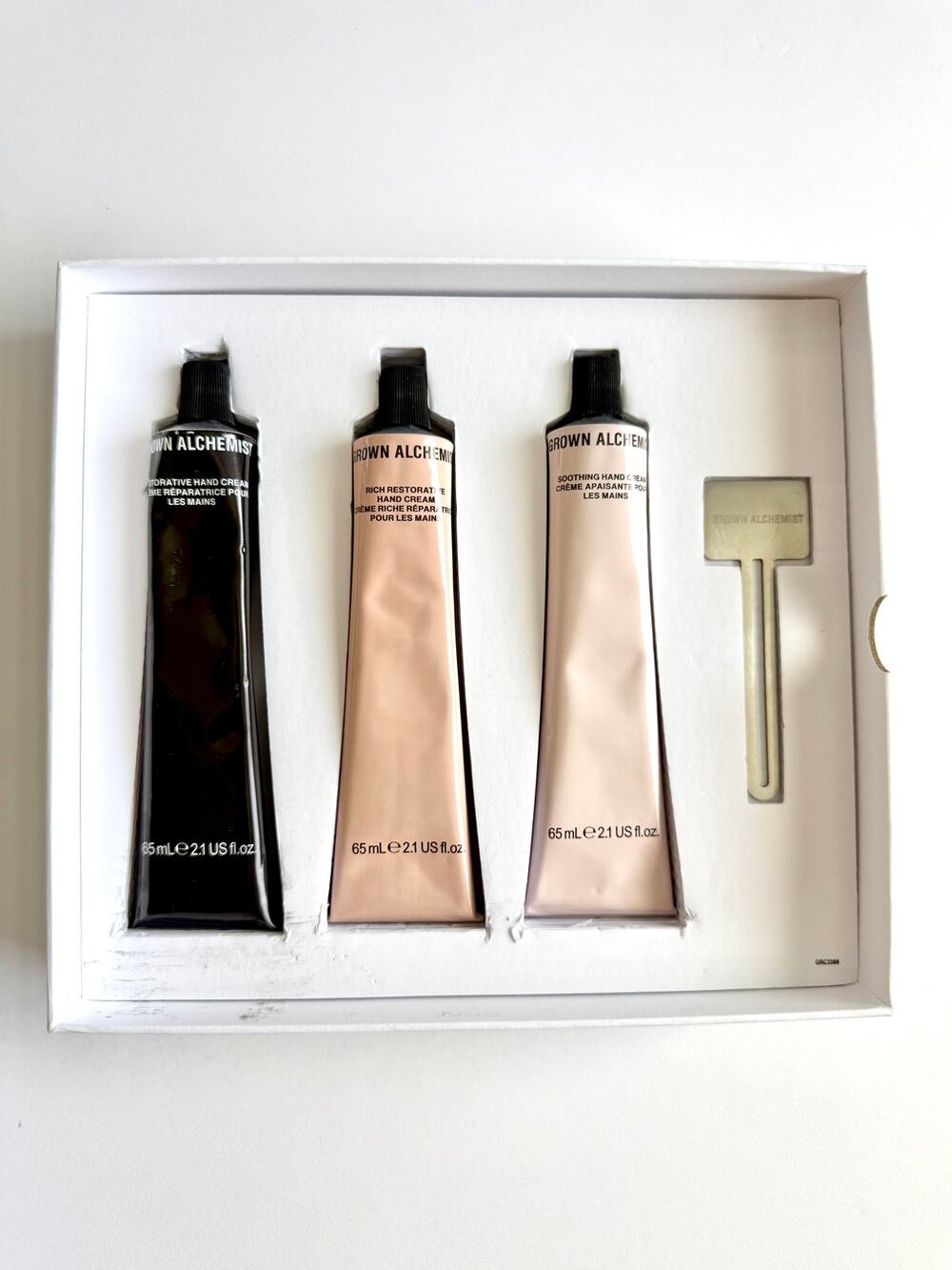 NEW Grown Alchemist 2.1 oz Hand Cream Heroes 4 pc Gift Set
